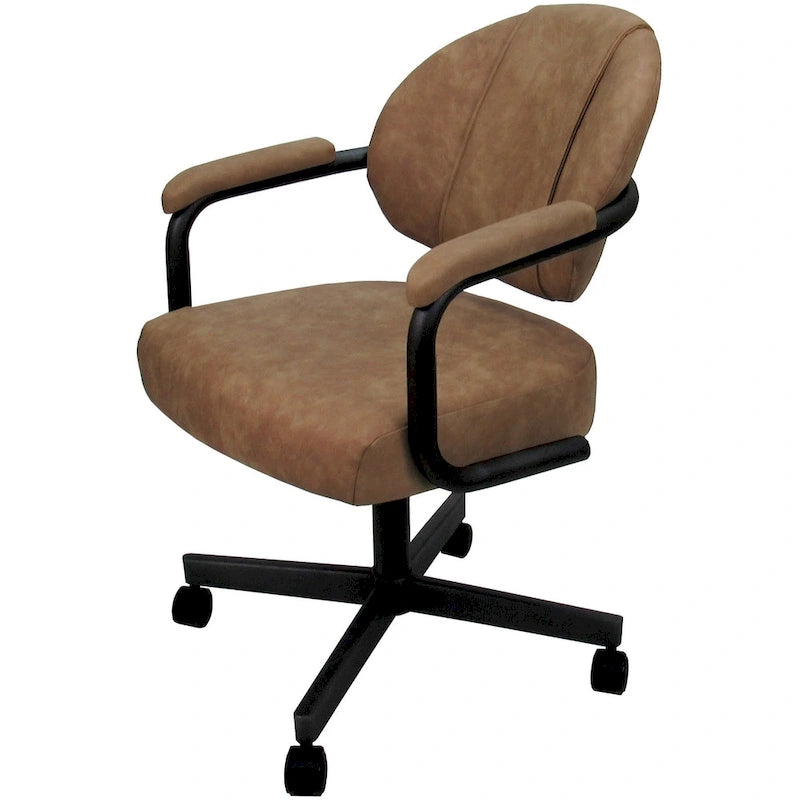 Chaise de cuisine pivotante inclinable avec roulettes M-70 - S.O.