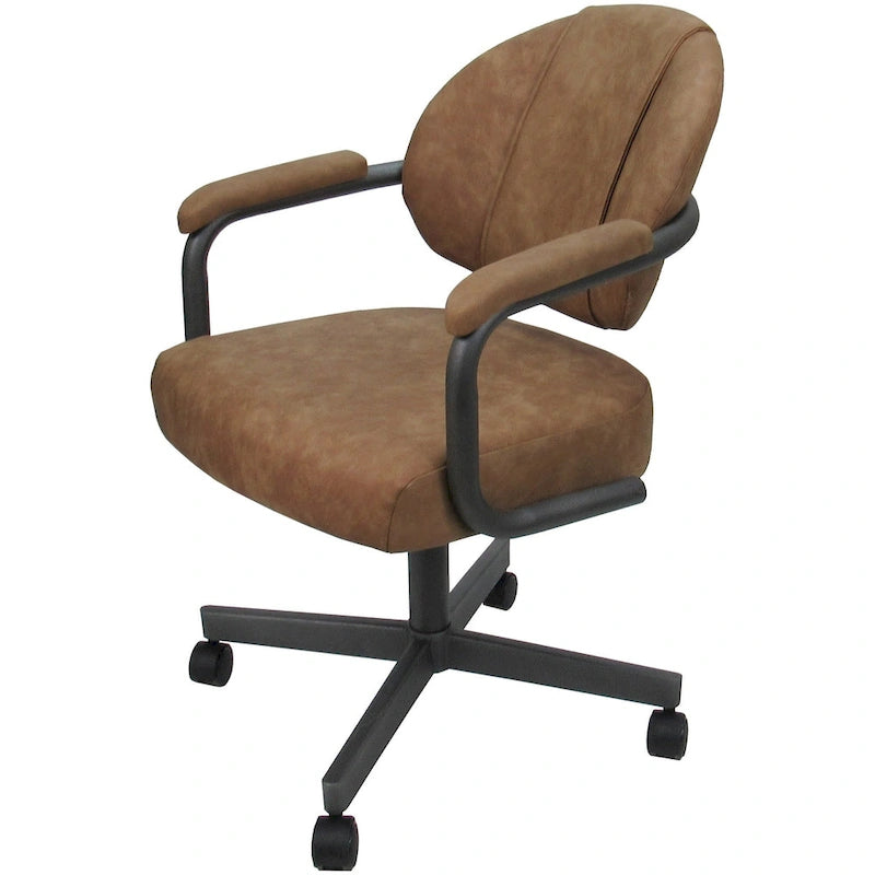 Chaise de cuisine pivotante inclinable avec roulettes M-70 - S.O.