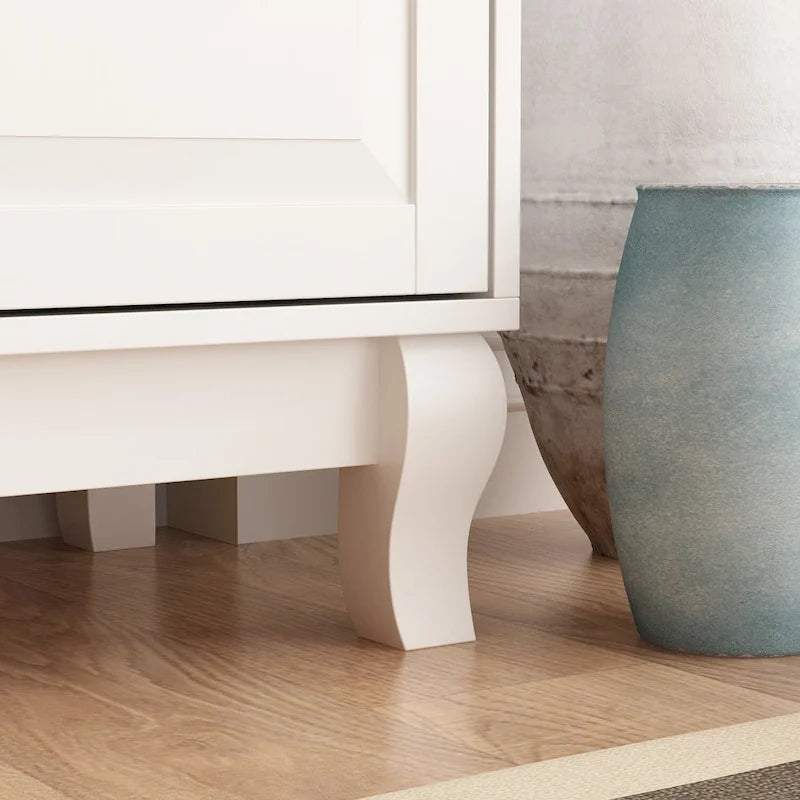 Commode haute à 5 tiroirs, table de chevet en bois, console
