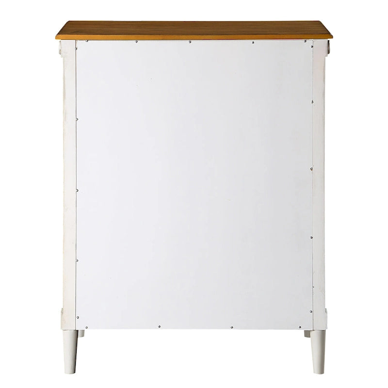Commode 4 tiroirs en bois massif Joneigh par