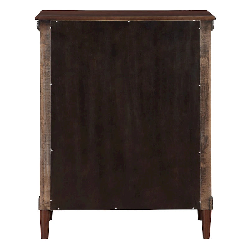 Commode 4 tiroirs en bois massif Joneigh par