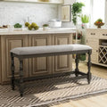 Banc de comptoir Graypath Farmhouse de 50 pouces