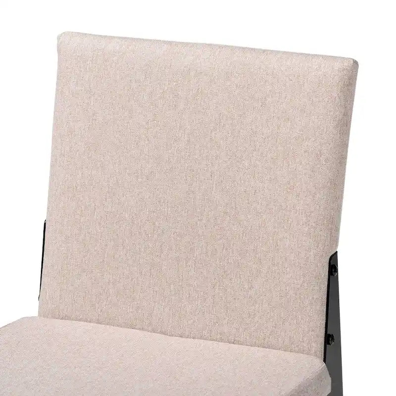 Ensemble de salle à manger Bishop Industrial Fabric and Metal de 5 pièces