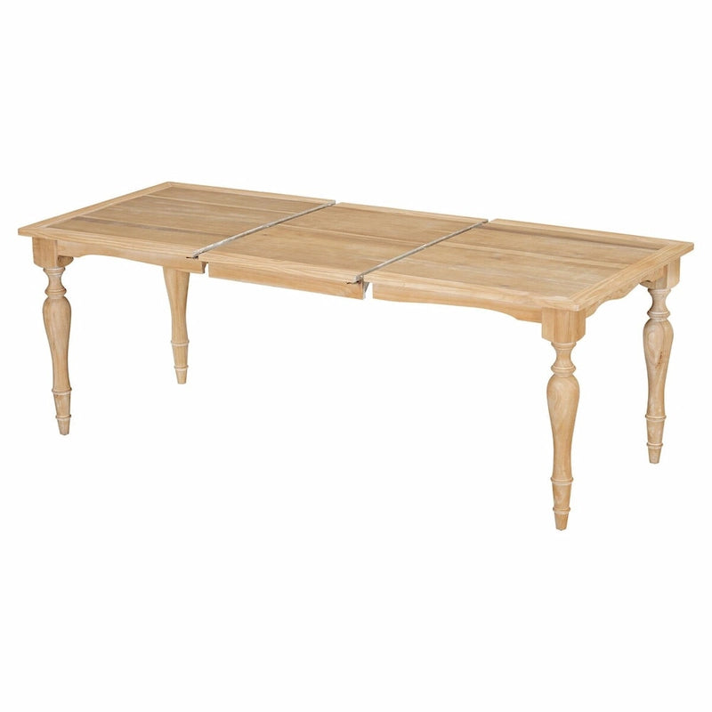 Ensemble de salle à manger extensible 9 pièces avec rallonge amovible et 8 chaises rembourrées