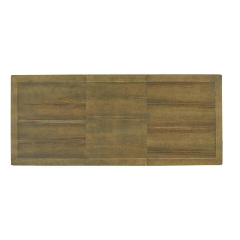 Ensemble de salle à manger extensible 9 pièces avec rallonge amovible et 8 chaises rembourrées