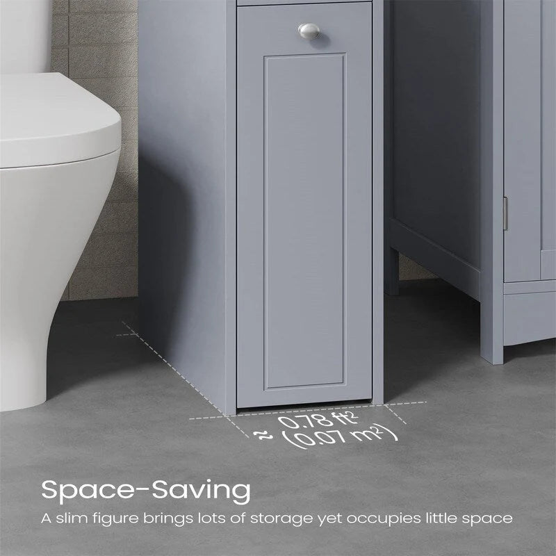 Petit meuble de rangement pour salle de bain - 15,7P x 7L x 27,5H
