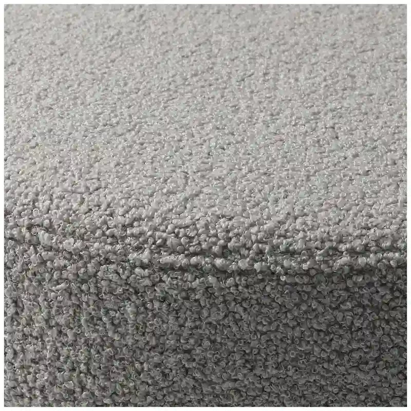 Chaise de salle à manger Bayville en métal avec dossier incurvé et revêtement en tissu (Lot de 4)