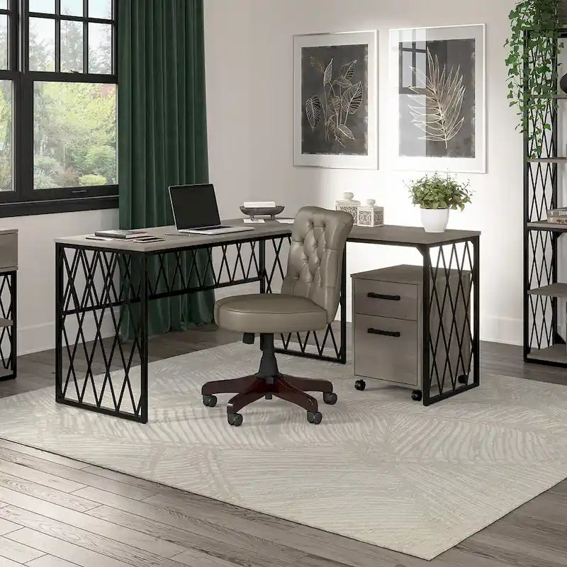 Bureau de style industriel City Park 60W