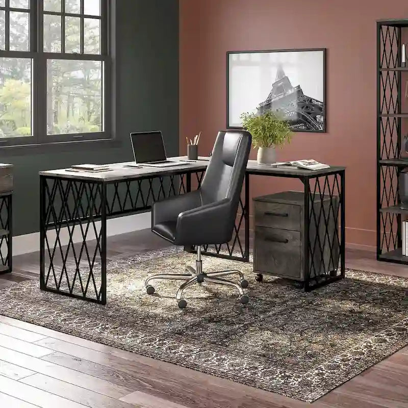 Bureau de style industriel City Park 60W